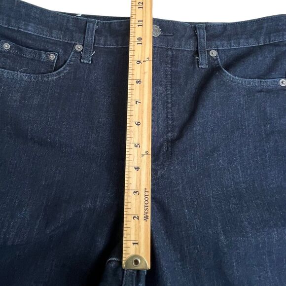 Ella Moss Womens Dark Wash High Rise Slim Straight Ankle Jeans 31 - Picture 5 of 9